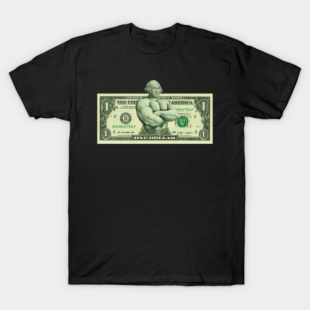 The Mighty Dollar T-Shirt by TheLuckyClown